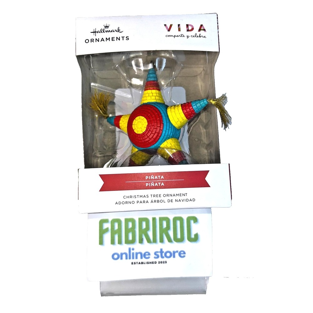 NEW! Hallmark VIDA Piñata Christmas Ornament – Colorful & Festive!!!
